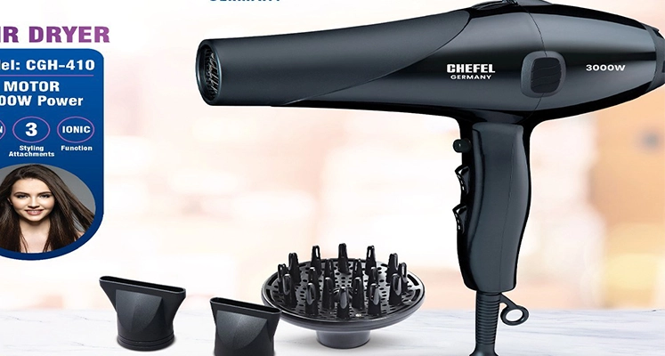 سشوار سالنی چفل آلمان مدل CGH-410 قیمت سرخ کن چفل آلمان